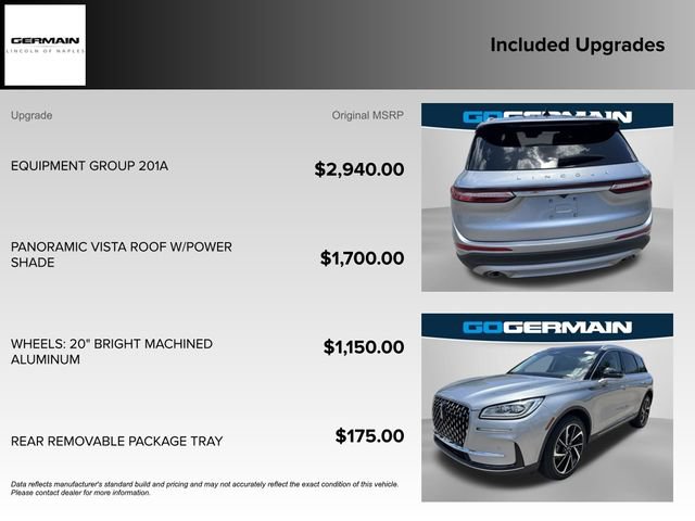 Used 2023 Lincoln Corsair Reserve w/ Equipment Group 201A FWD image 23