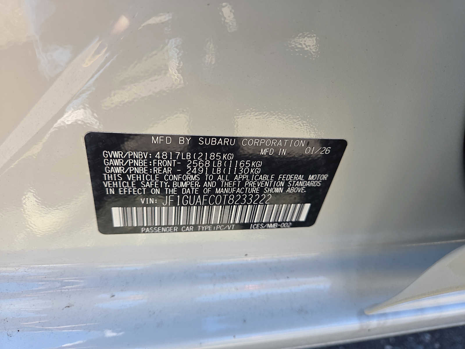 New 2026 Subaru Impreza 2.0i Sport image 9