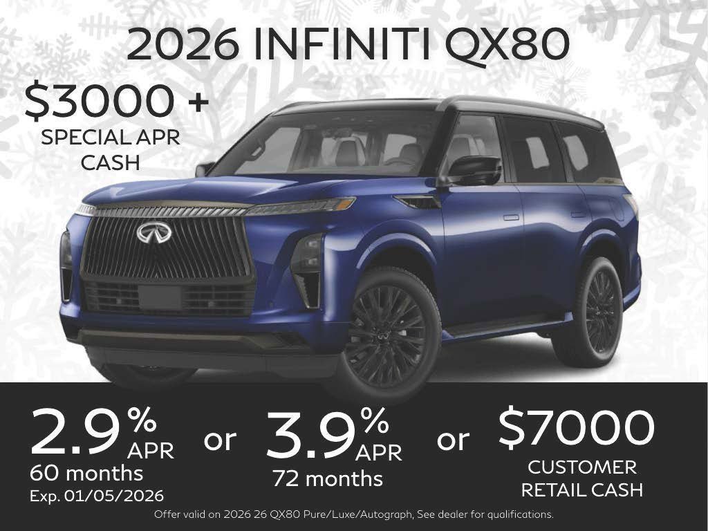 New 2026 INFINITI QX80 Pure image 2
