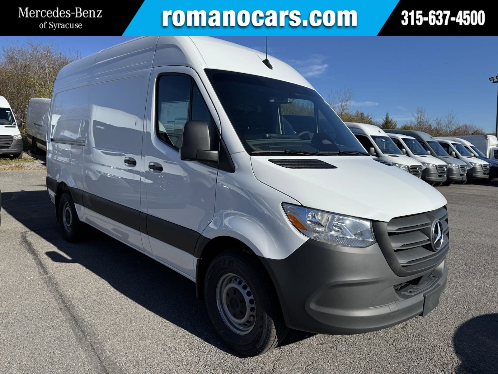 New 2025 Mercedes-Benz Sprinter 2500