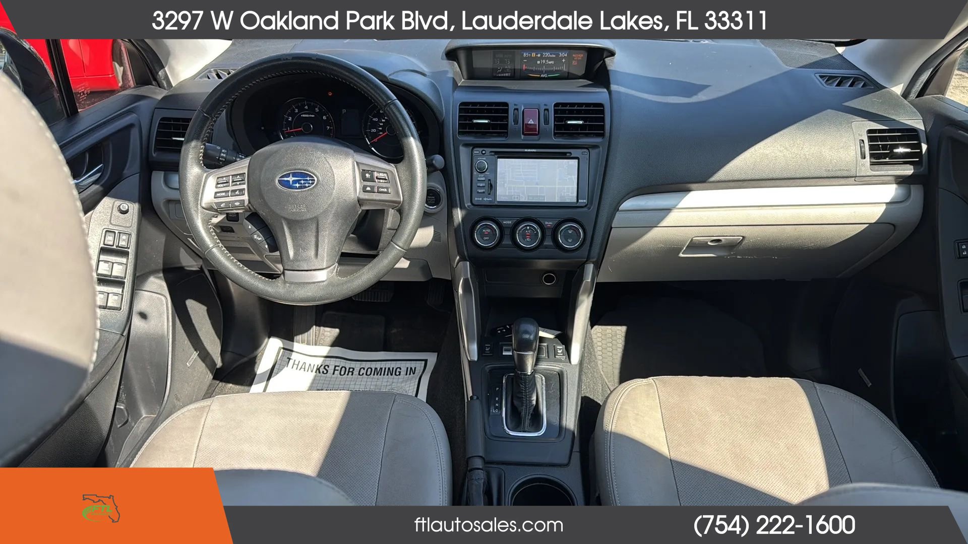 Used 2015 Subaru Forester 2.5i Touring w/ Eyesight & Navigation System AWD/4WD image 33