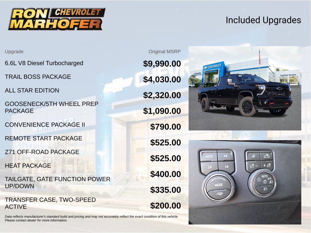 New 2026 Chevrolet Silverado 2500 LT w/ Trail Boss Package AWD/4WD image 6