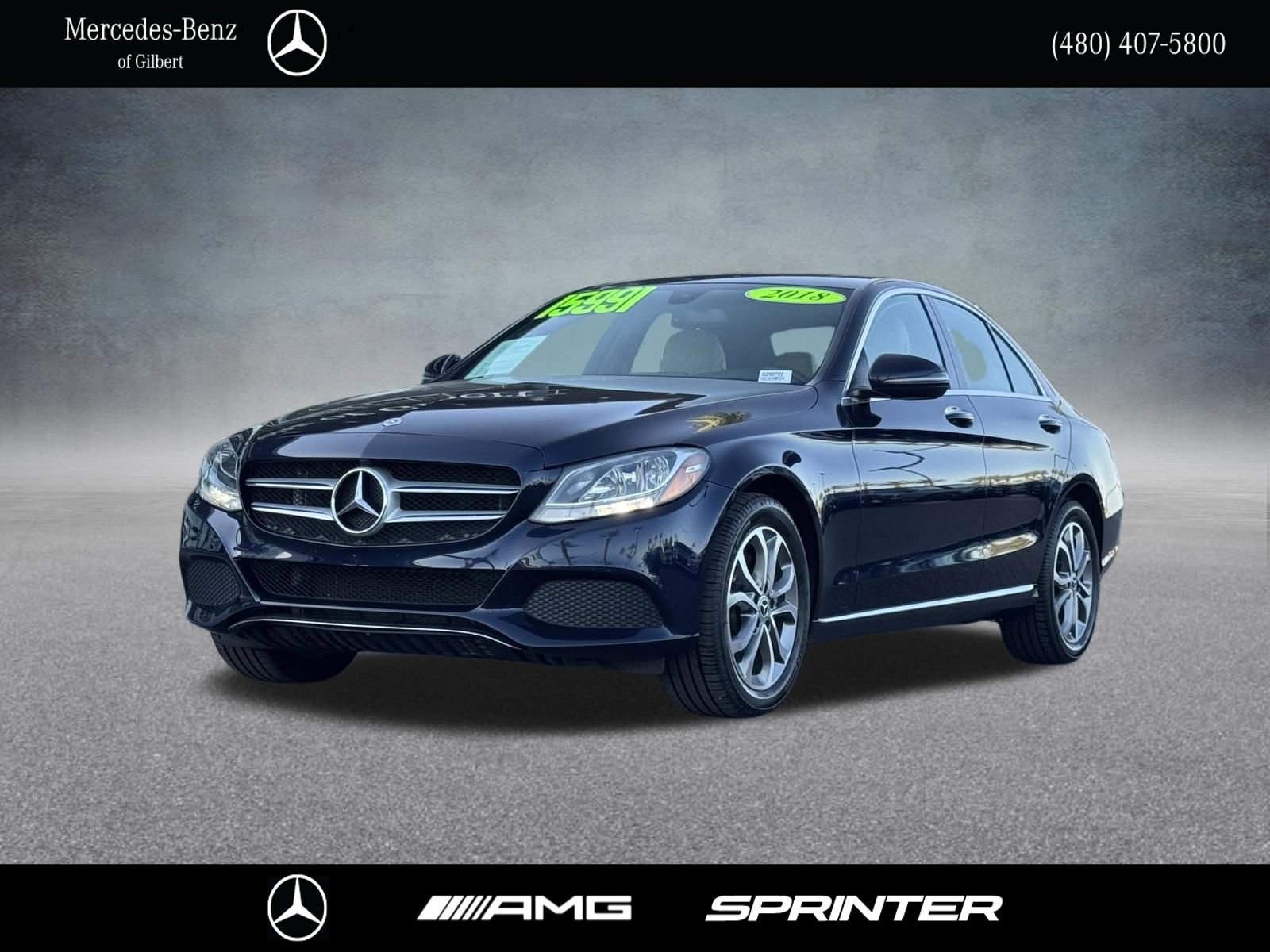 Used 2018 Mercedes-Benz C 300 4MATIC Sedan