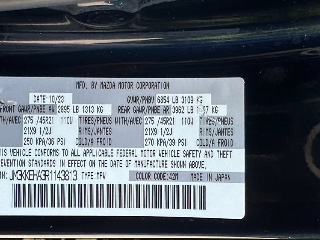 Used 2024 MAZDA CX-90 Plug-In Hybrid w/ Premium Plus AWD/4WD image 16