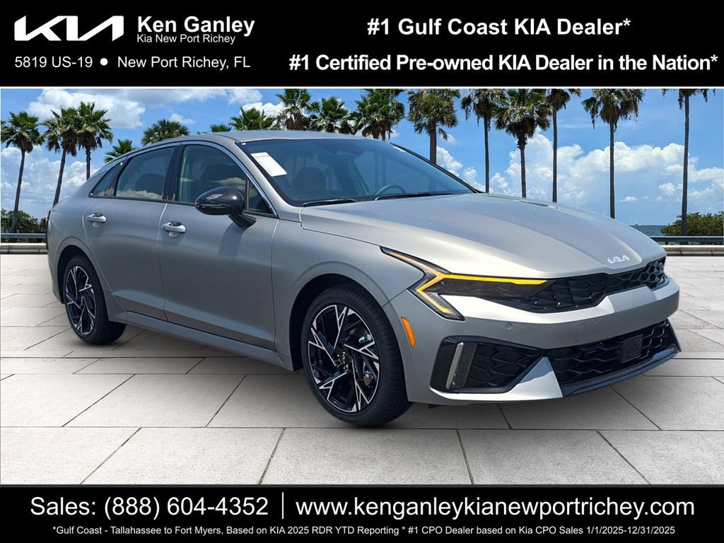 New 2026 Kia K5 GT-Line w/ GT-Line Red Interior Package