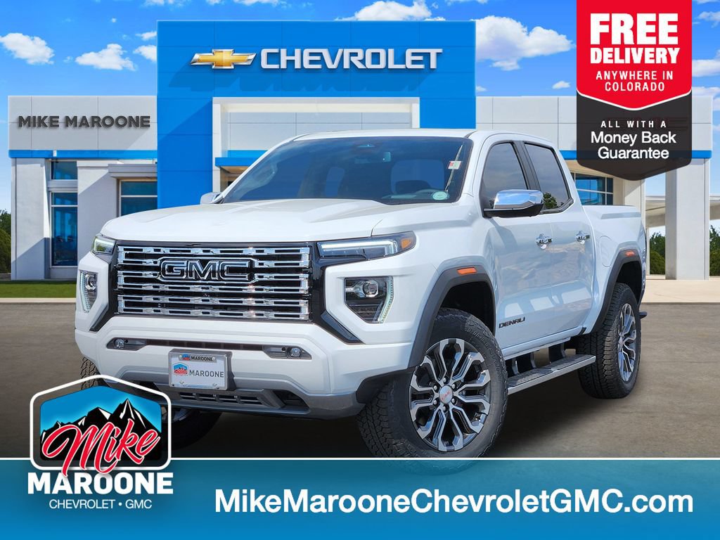 New 2026 GMC Canyon Denali w/ LPO, Black Badging Package