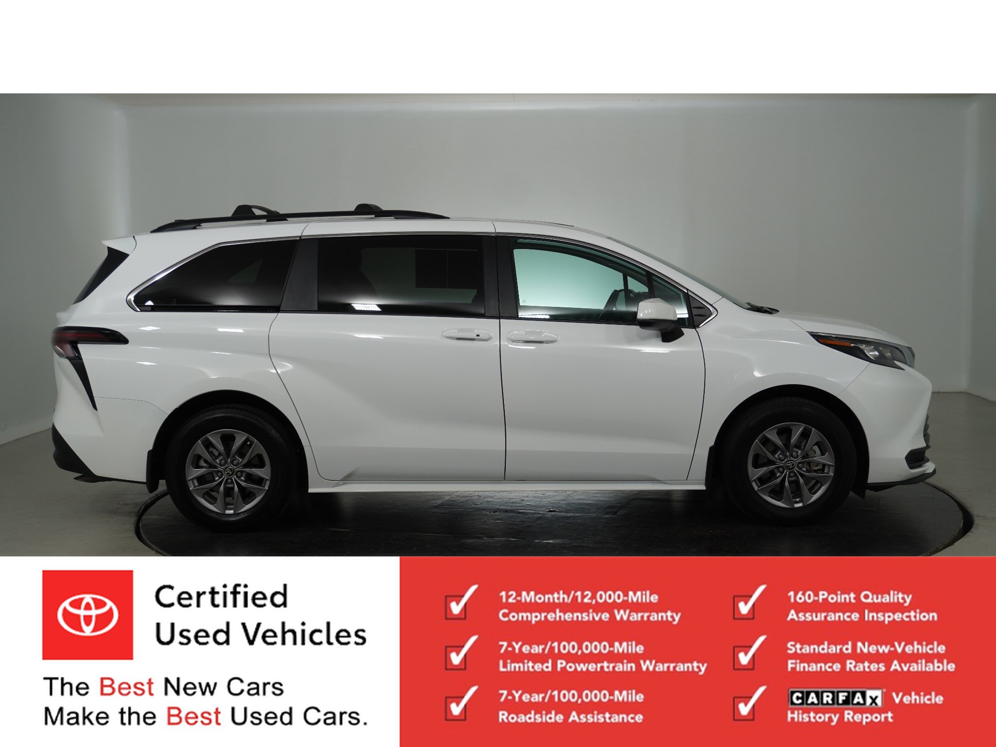 Certified 2025 Toyota Sienna LE w/ LE Plus Package FWD image 2