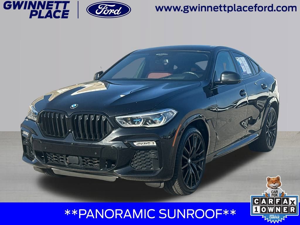 Used 2021 BMW X6 M50i w/ Executive Package image 1