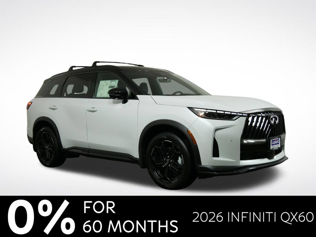 New 2026 INFINITI QX60 Sport w/ Dark Cargo Package AWD/4WD image 1