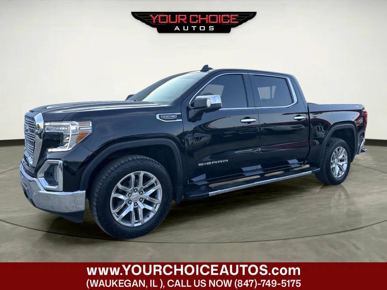 Used 2021 GMC Sierra 1500 SLT w/ SLT Premium Package AWD/4WD image 1
