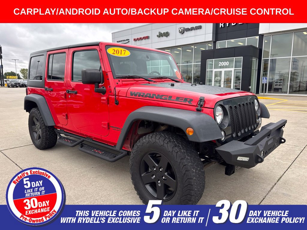 Used 2017 Jeep Wrangler Unlimited Sport
