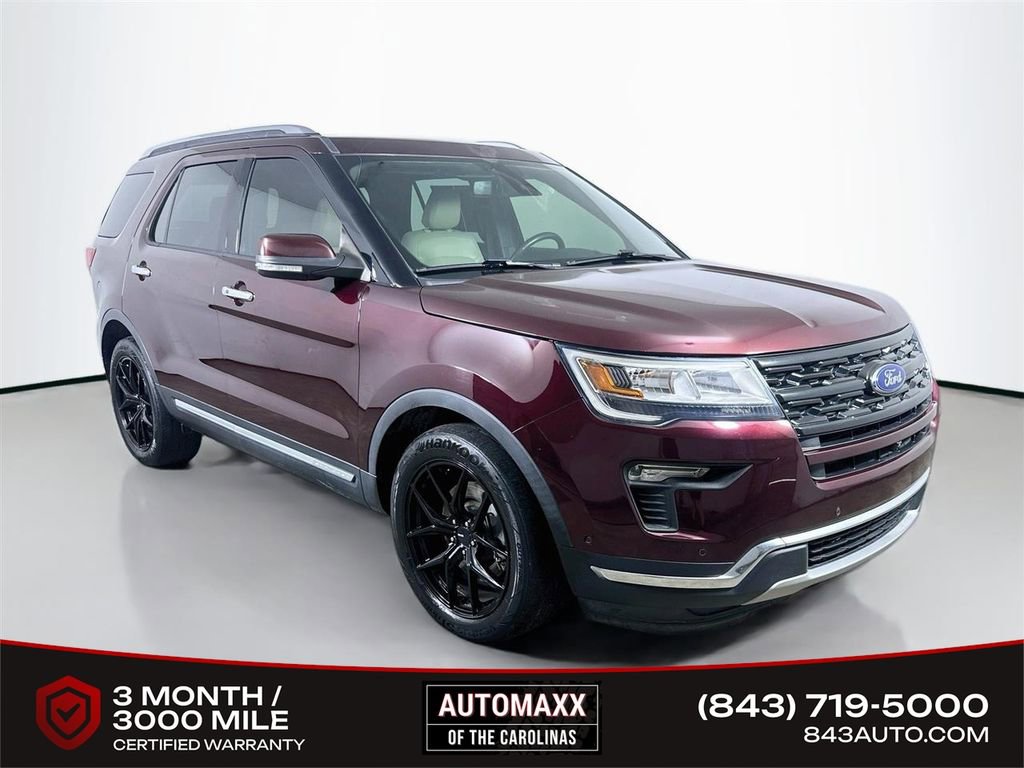 Used 2019 Ford Explorer Limited w/ Ford Safe & Smart Package FWD image 1