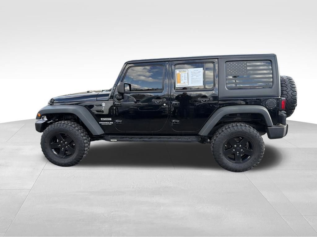 Certified 2017 Jeep Wrangler Unlimited Sport w/ Quick Order Package 24S image 8