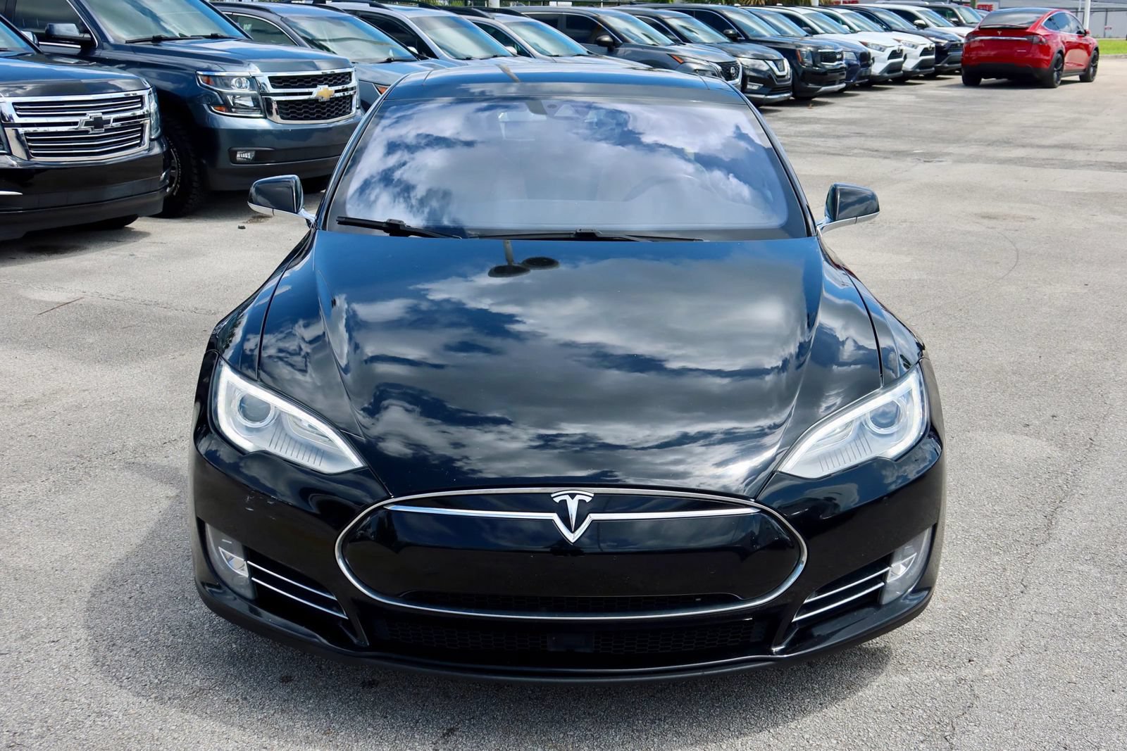 Used 2015 Tesla Model S 70D AWD/4WD image 7