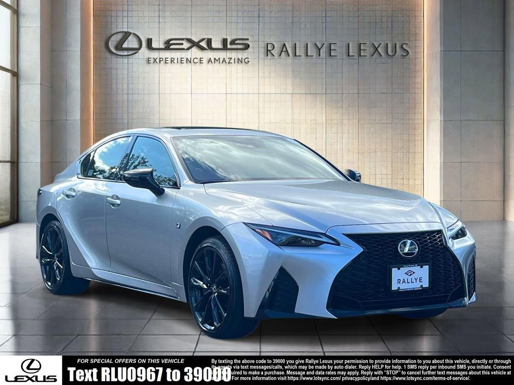 Certified 2025 Lexus IS 350 F Sport w/ Navigation Package image 1