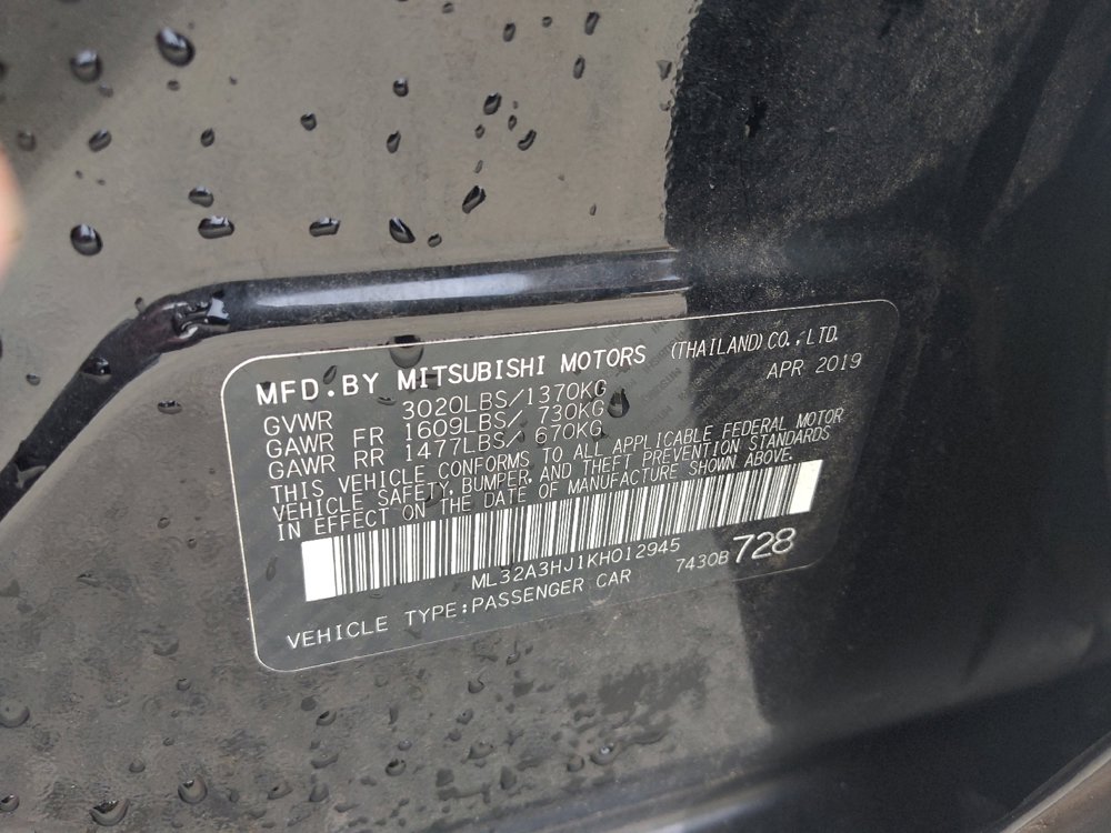 Used 2019 Mitsubishi Mirage ES image 33