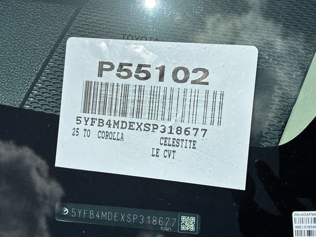 Certified 2025 Toyota Corolla LE FWD image 29