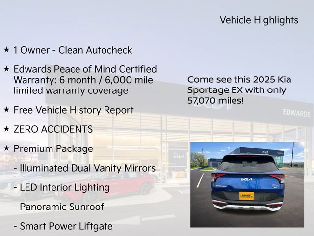 Used 2025 Kia Sportage EX w/ Premium Package AWD/4WD image 11