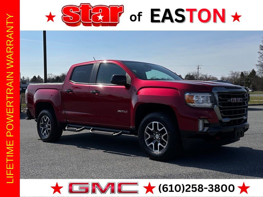 Used 2021 GMC Canyon AT4 w/ Driver Alert Package image 1
