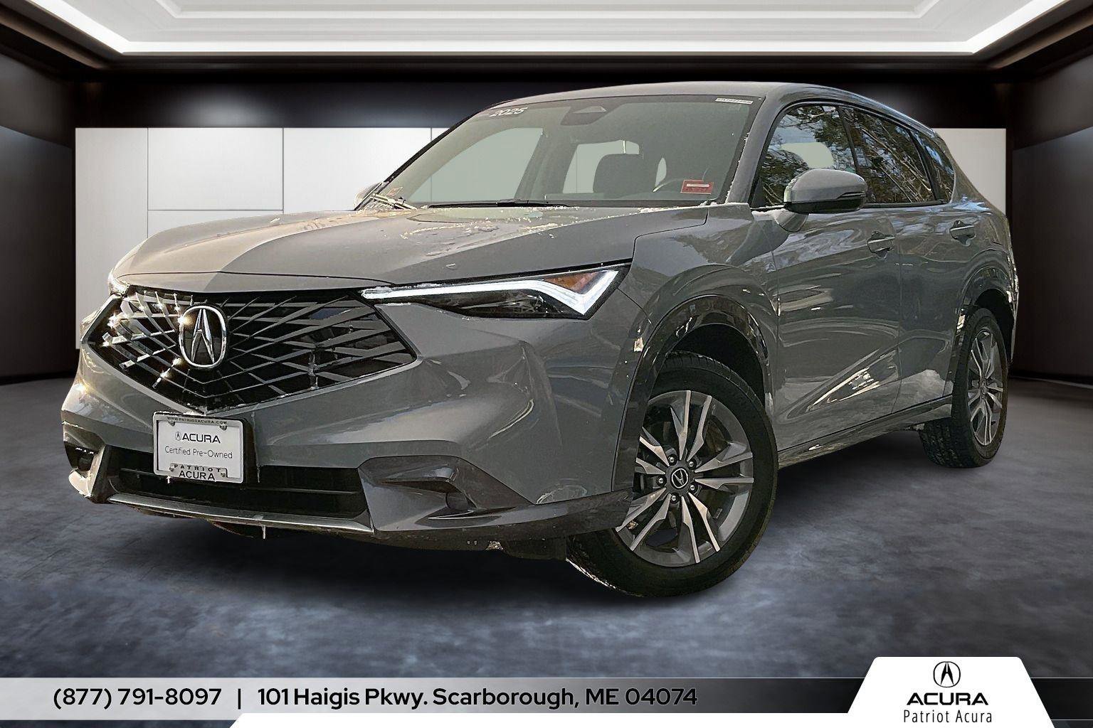 Certified 2025 Acura ADX FWD