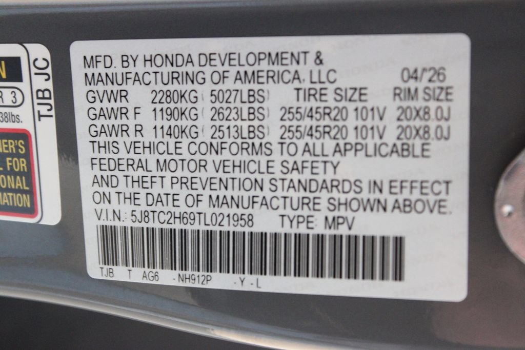 New 2026 Acura RDX A-Spec AWD/4WD image 30