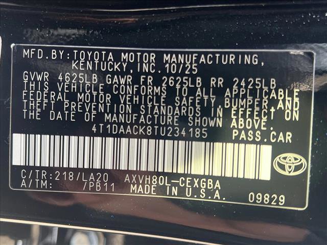 New 2026 Toyota Camry XLE image 20