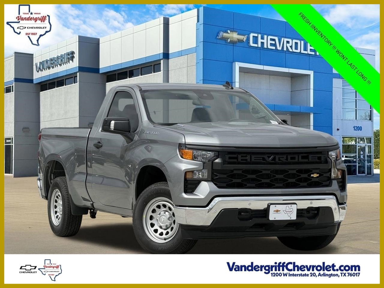 New 2026 Chevrolet Silverado 1500 W/T w/ WT Safety Package