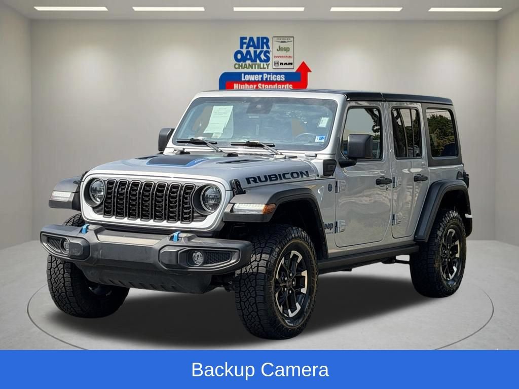 Certified 2024 Jeep Wrangler Unlimited Rubicon 4xe AWD/4WD image 3