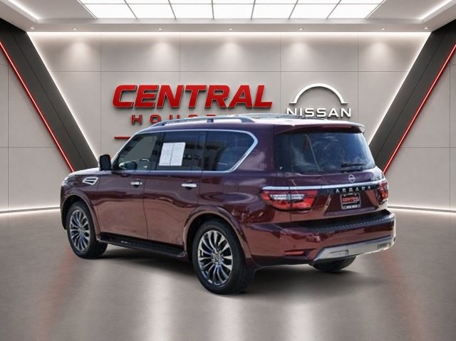 Used 2023 Nissan Armada Platinum w/ Captain's Chairs Package RWD image 3