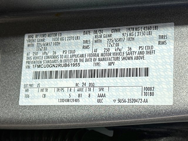 Used 2024 Ford Escape Active w/ Tech Pack #1 FWD image 27