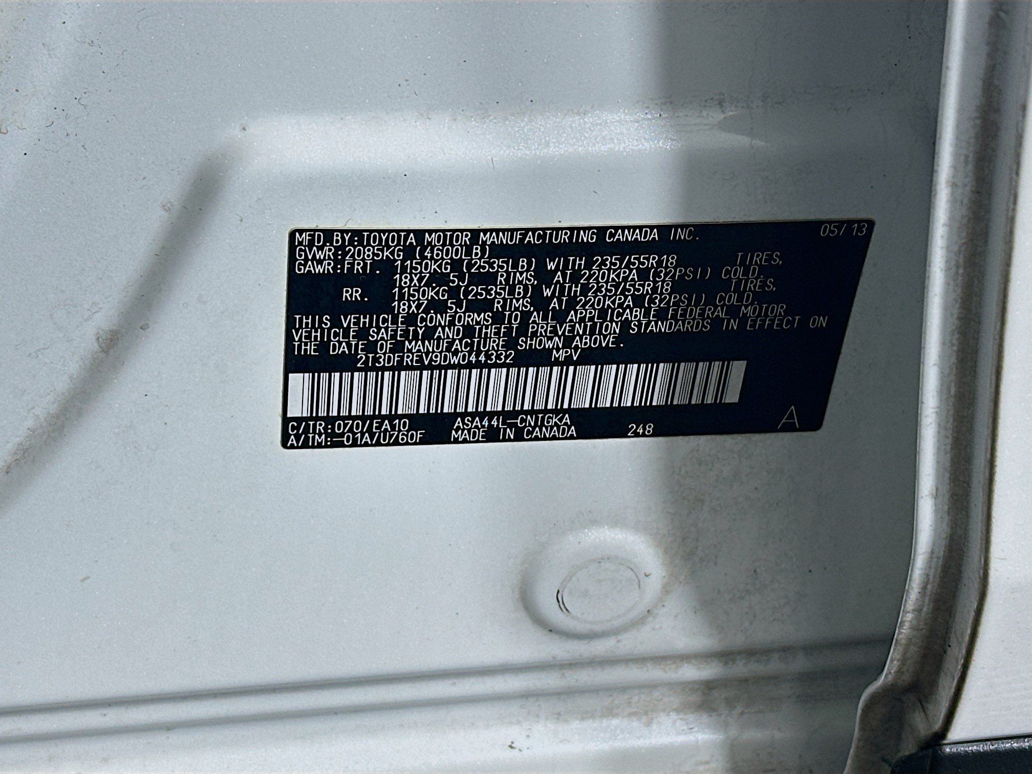 Used 2013 Toyota RAV4 Limited AWD/4WD image 12