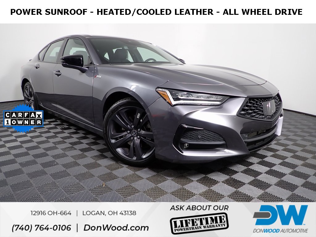 Used 2023 Acura TLX SH-AWD w/ A-SPEC Pkg image 1