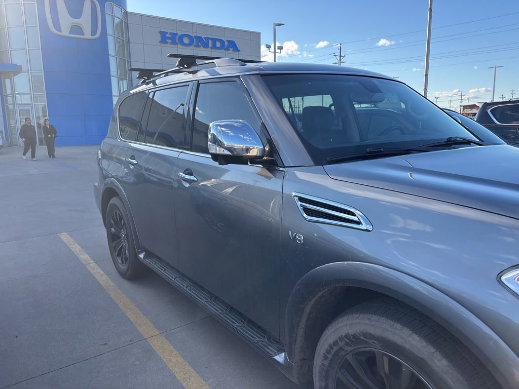 Used 2017 Nissan Armada Platinum w/ Captain Seat Package AWD/4WD image 2