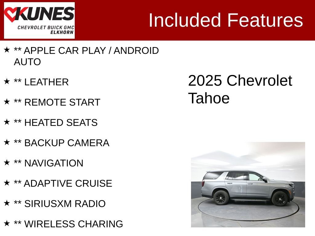 Used 2025 Chevrolet Tahoe LT AWD/4WD video 2