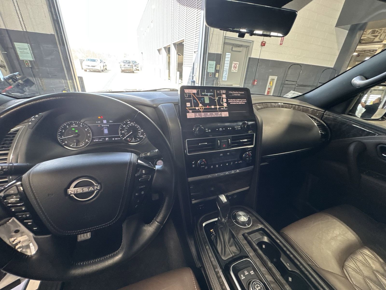 Used 2023 Nissan Armada Platinum w/ Captain's Chairs Package image 2