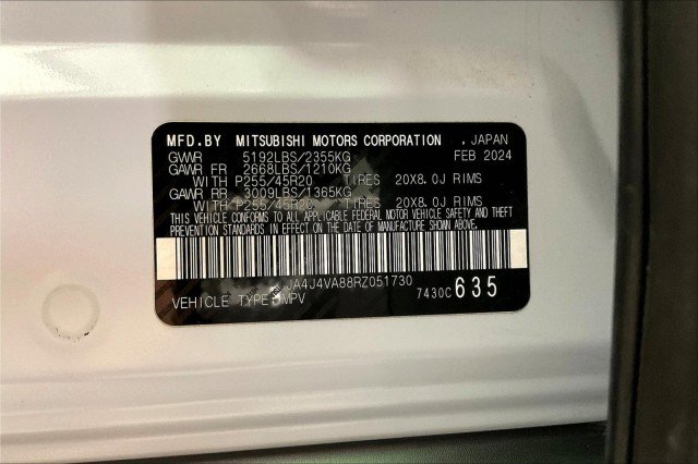 Used 2024 Mitsubishi Outlander SE image 31