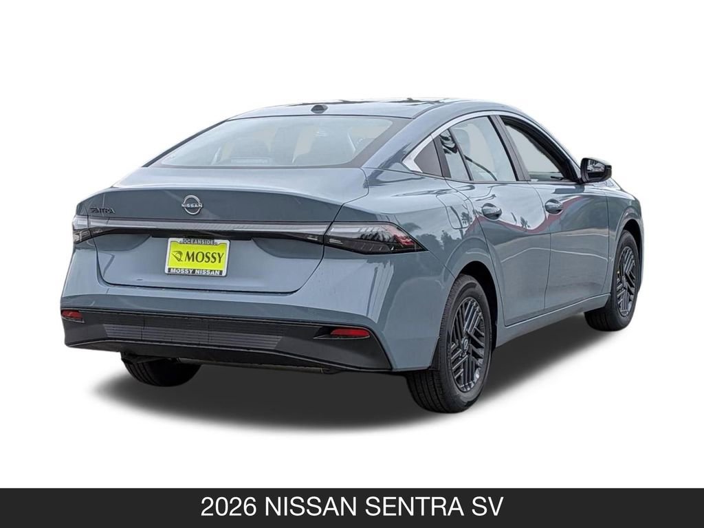New 2026 Nissan Sentra SV w/ Floor Mat Package FWD image 8