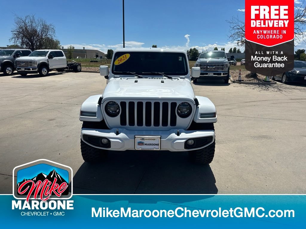 Used 2021 Jeep Wrangler Unlimited Sahara AWD/4WD image 1