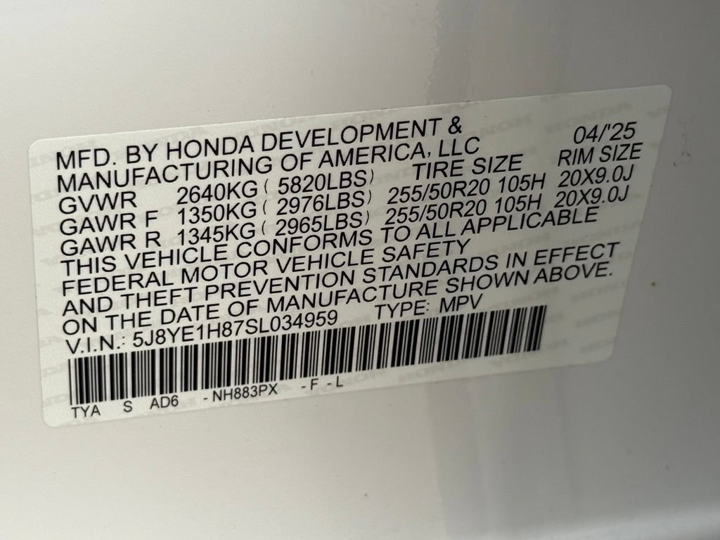 Used 2025 Acura MDX w/ Advance Package AWD/4WD image 30