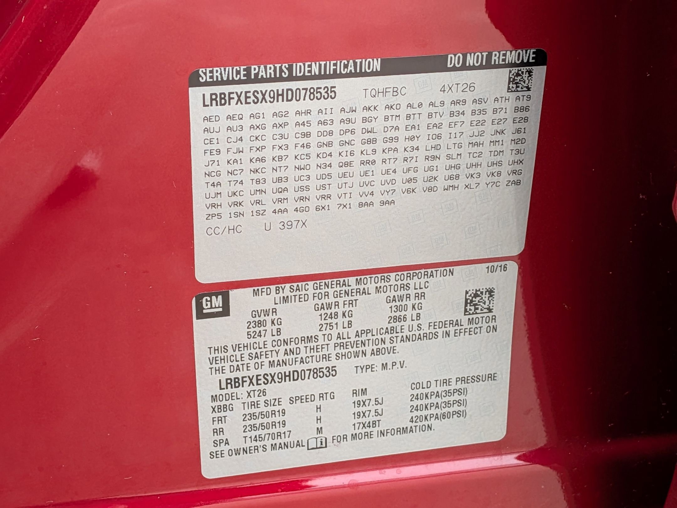 Used 2017 Buick Envision Premium image 35