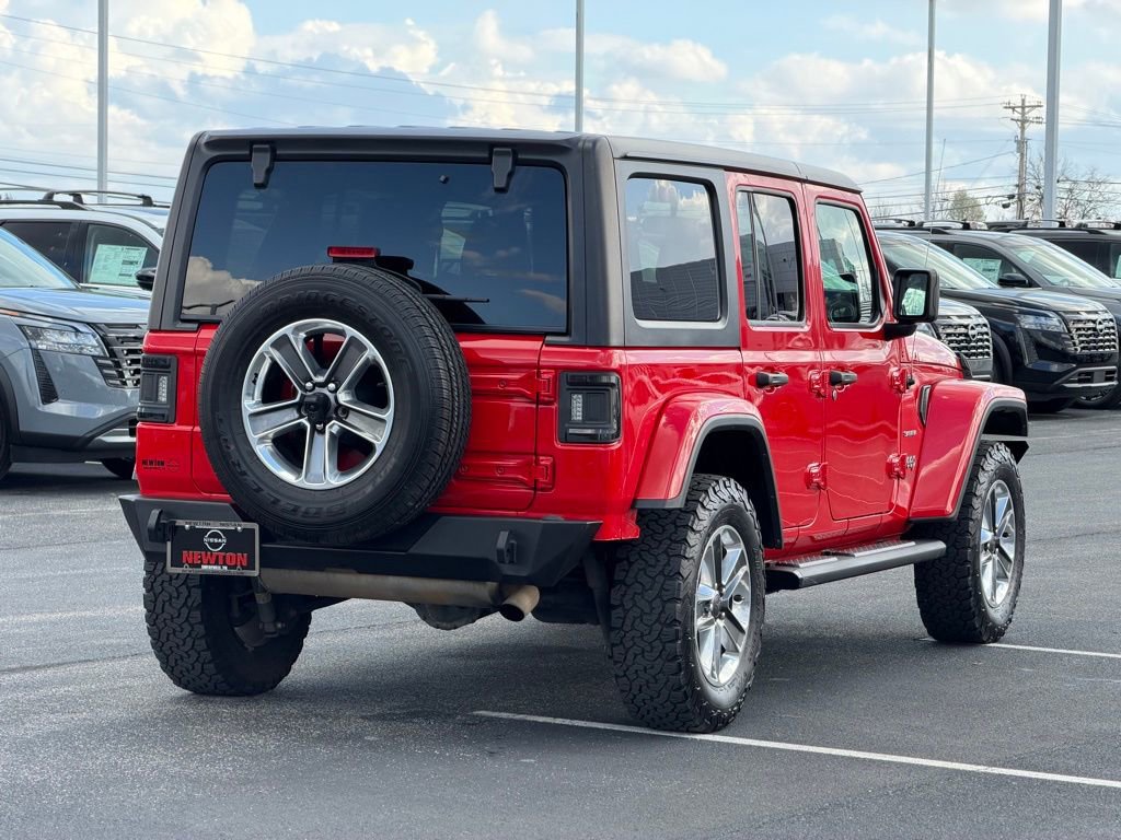 Used 2021 Jeep Wrangler Unlimited Sahara image 5