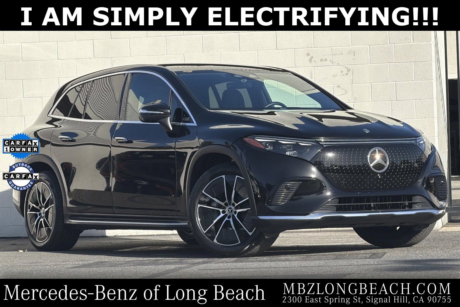 Certified 2023 Mercedes-Benz EQS 450+ SUV image 1