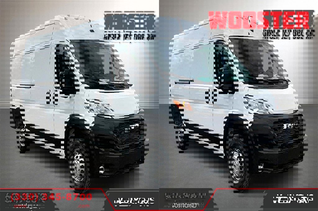 New 2025 RAM ProMaster 3500 w/ Premium Convenience Group