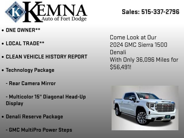 Used 2024 GMC Sierra 1500 Denali w/ Denali Reserve Package image 7