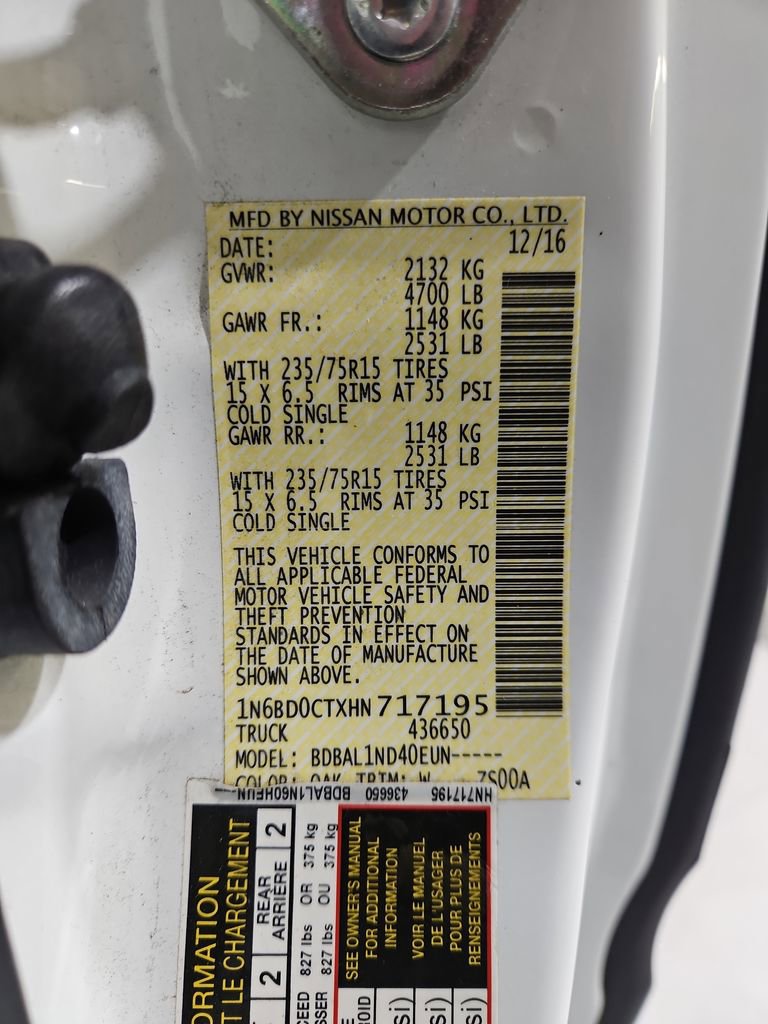 Used 2017 Nissan Frontier S image 27