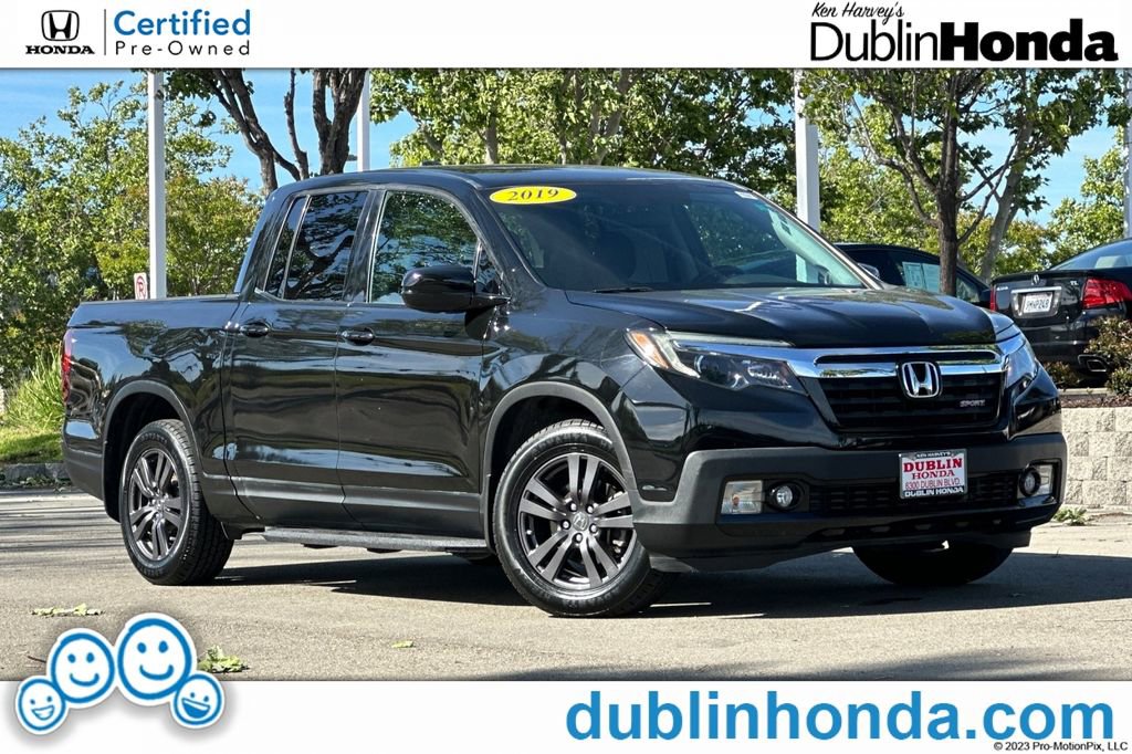 Certified 2019 Honda Ridgeline Sport