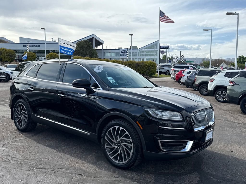 Certified 2019 Lincoln Nautilus Reserve
