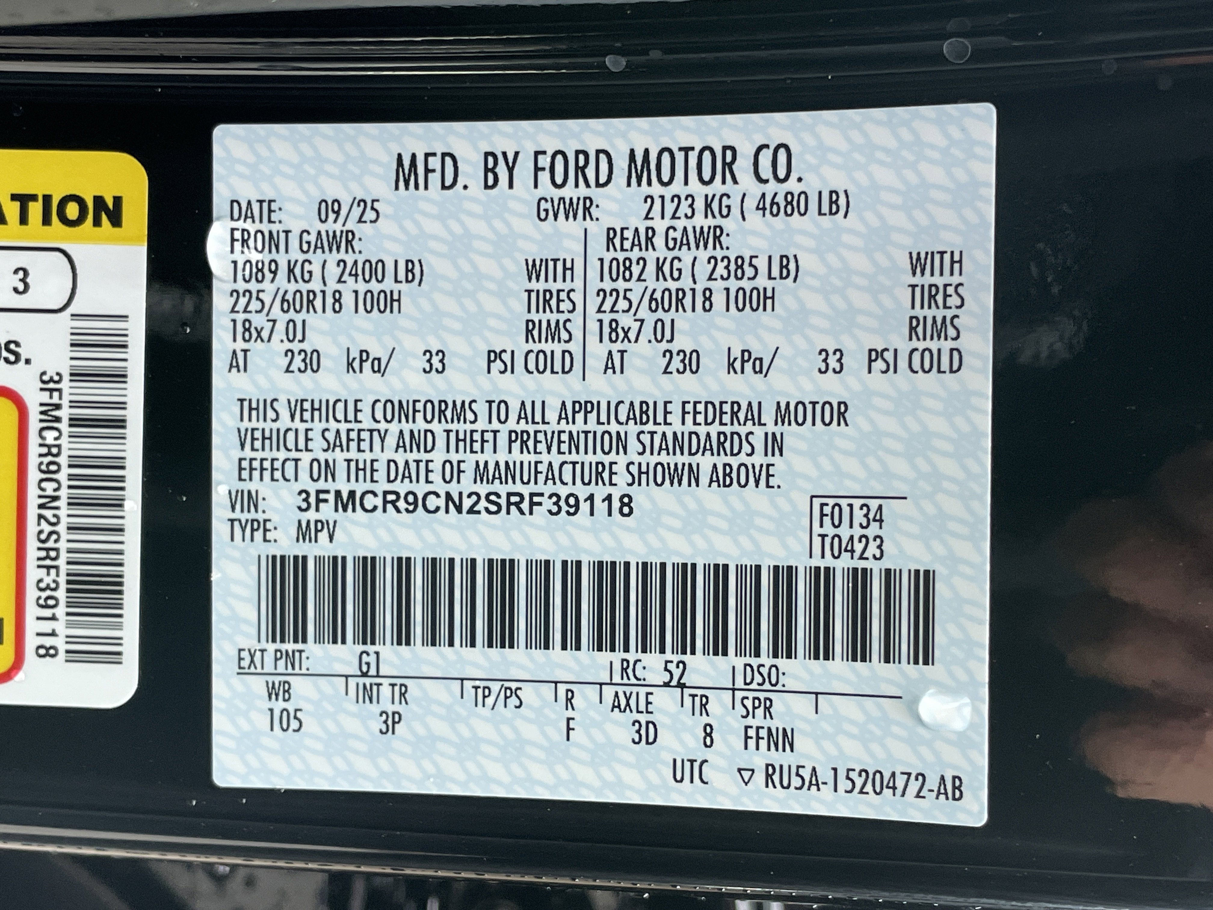 New 2025 Ford Bronco Sport Outer Banks w/ Outer Banks Tech Package+ image 14