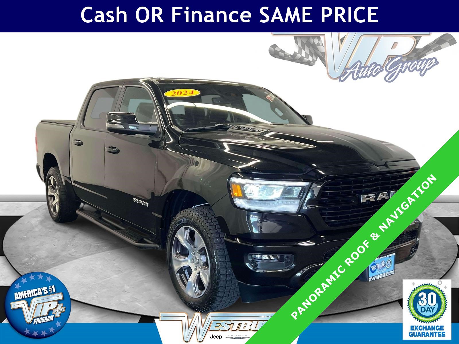 Used 2024 RAM 1500 Laramie AWD/4WD image 1