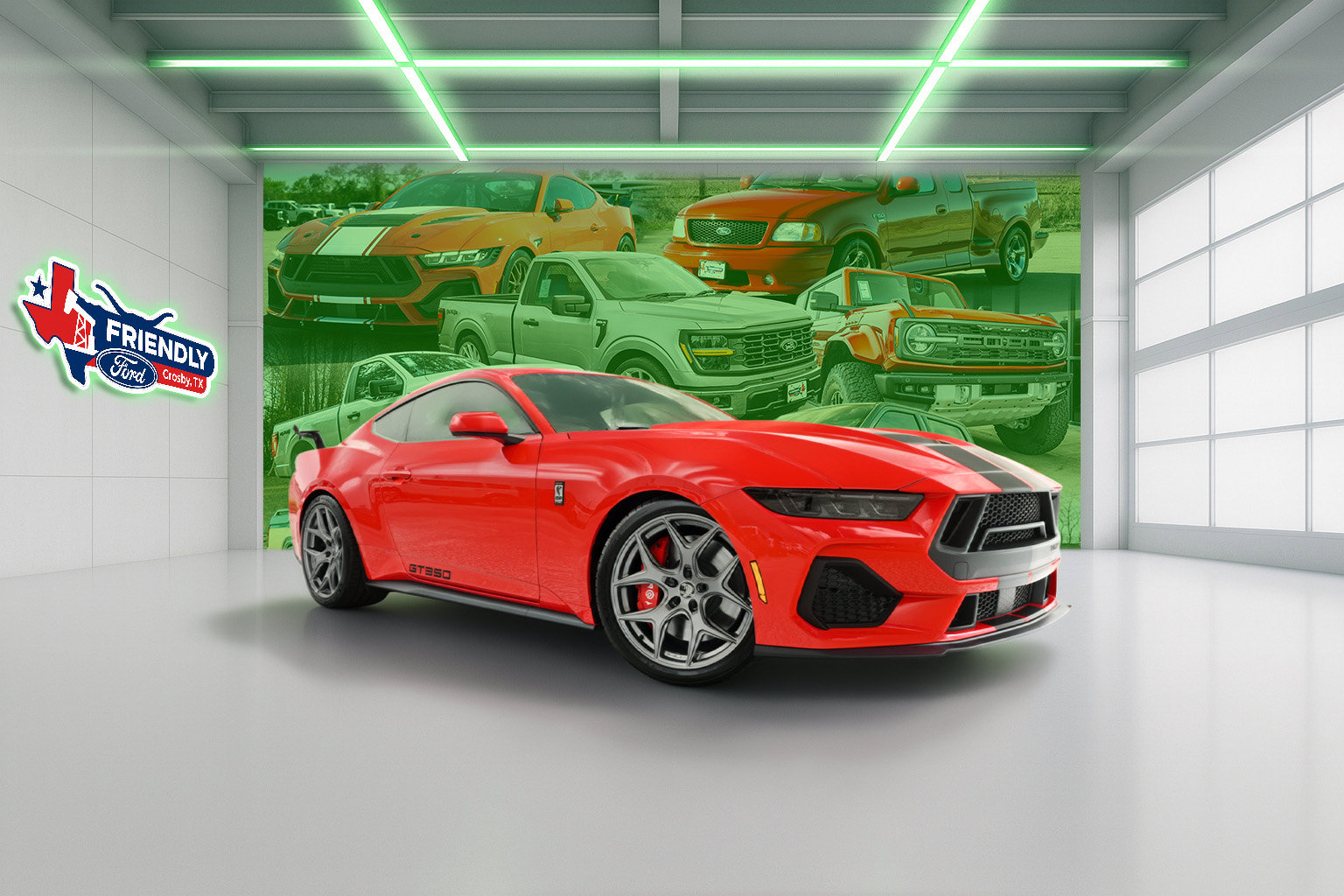 New 2026 Ford Mustang GT Premium w/ GT Performance Package RWD image 1